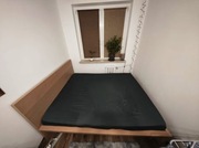 Łóżko IKEA Malm + materac Sosna Cool Sensitive 160x200–zestaw idealny!