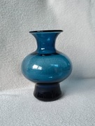 Wazon szklany, kobaltowy, granatowy, jak cyntia Horbowego