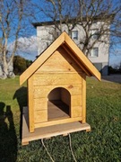 Buda ocieplana dla psa duża 