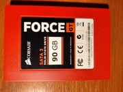 Dysk SSD SATA 90GB Corsair Force GT niewykrywany