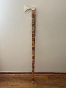 Duża Solidna Drewniana Ciupaga Laska Dekoracja