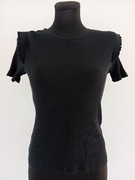 Bluzka Zara prążek czarny 