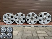 Felgi aluminiowe 15 cali, 5x112, 6Jx15", ET47, 2K0601025 Volkswagen OE 