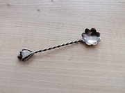 ŁYŻECZKA DO SOLI PIEPRZU SREBRO PRÓBA 830 NORWEGIA 