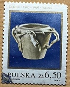 2600, * kasowany, Polska ceramika szlachetna