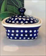 Maselnica maselniczka duża głęboka Do 42 ceramika Bolesławiec Z.C.B.