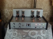 Lampowy wzmacniacz audio.