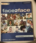 FACE2FACE Pre-intermediate podręcznik + CD