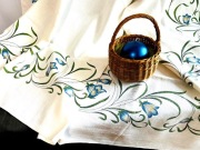 CEPELIA,LEN,obrus śniadaniowy.160x125cm.