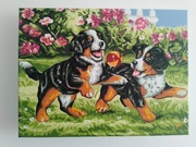 Obraz malowany ręcznie farbami akrylowymi 