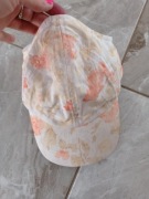 Dziewczęca czapeczka z daszkiem wiązana, regulowana kod81
