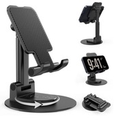 Stojaki, uchwyt na telefon komórkowy 360° Regulowany i składany