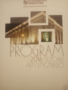 FILHARMONIA NARODOWA Program sezonu 2015/2016