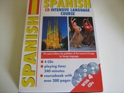 SPANISH CD INTENSIVE LANGUAGE COURSE 4 x Cd + Książka + tablice z gramatyką