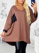 plus size bawełna z laykrą