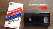 kaseta vhs Metalowa Inwazja '96 Anathema My Dying Bride Tiamat doom metal 