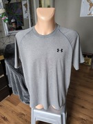 Under Armour t-shirt męski L szary Loose Heat Gear trening 