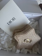 Złota limitowana kosmetyczka gwiazda Christian Dior złote logo 15/13 cm