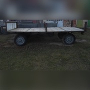 Przyczepa rolnicza sztywna ,platforma sprzedam