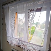 KOMPLET 2 szt PANELE laserowo wycinane firana VKA