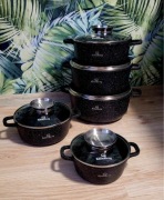 Garczek marmur 5szt czarne