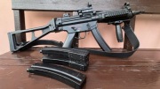 Replika MP5 A5 Cyma CM.041 Full Metal + 3 Magazynki + Kolimator + bateria