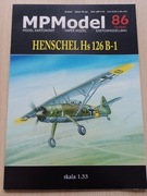 Model kartonowy samolotu Henschel Hs126 B-1 - MPModel 86