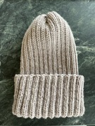 Ręcznie robiona wełniana czapka