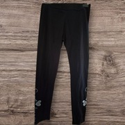 Leginsy czarnebawełniane 