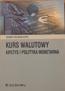 Hanna Kołodziejczyk - Kurs walutowy. Kryzys i polityka monetarna