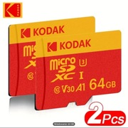 Karta pamięci micro SD 64GB U3 V30 marki Kodak 2 sztuki nowe 