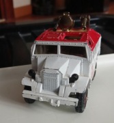 Vintage 1970te , Corgi Quad Tractor, Riot Police. Rzadkość. 