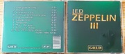 LED ZEPPELIN III CD stan BDB