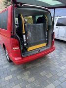 Wnętrze vw T 6.1 dla niepełnosprawnych z windą. Mogę sprzedać tylko windę  