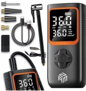 Kompresor samochodowy bezprzewodowy 150 PSI 75W Bateria 5400mAh 