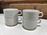 Zestaw 4 filiżanek do espresso 70 ml Lubiana Made in Poland