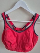 SA Shock Absorber czerwony Stanik sportowy zapinany podwójnie 85F