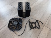 Chłodzenie CPU SMX Frosty Slim 120mm Wydajność w wersji Stealth