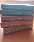 Wielka Historia Polski tomy 1-5 Świat Książki 