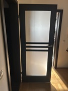 Skrzydło drzwi wew. prawe Polskone wenge plus ościeżnice wenge