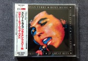 Roxy Music 20 Great Hits 1press 1986 CD Japan Obi jak NOWE!