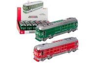 Pociąg Zabawkowy Efekty Świetlne Dźwięki Melodie Światła Para Wodna