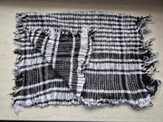 Arafatka czarno-biała 100x100 bez frędzli