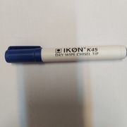 Marker niebieski suchościeralny K45