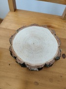 Plaster drewna SZLIF śr23-25 ; 3cm gr.brzozowy zestaw 3 sztuk