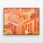 Targowisko - obraz akrylowy na płótnie 60x80 cm