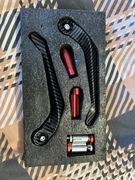 MIRODO Dźwignie motocyklowe zestaw osłon hamulca