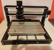 Rama konstrukcja do frezarki grawerki CNC DIV + silniki i uchwyt 