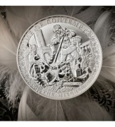 1oz Czas pogardy - Wiedźmin -  1 uncja Ag 9999 The Witcher Time of Contemp