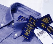 Polo Ralph Lauren  koszula S Imperial  Easy Care Japan Sel stretch stalowa